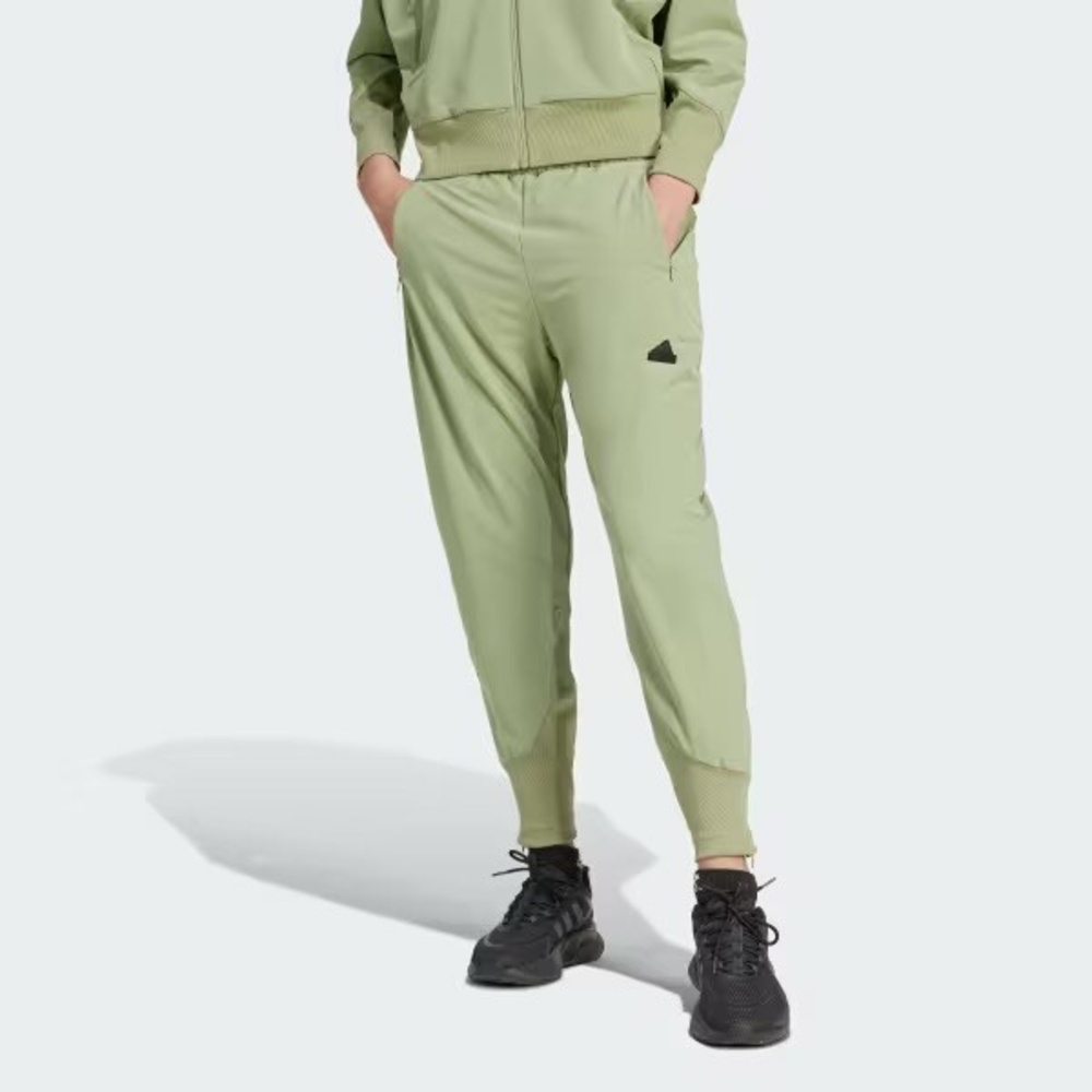 Adidas Z.N.E Green Woven Jogger AEROREADY Pants Size XS‎